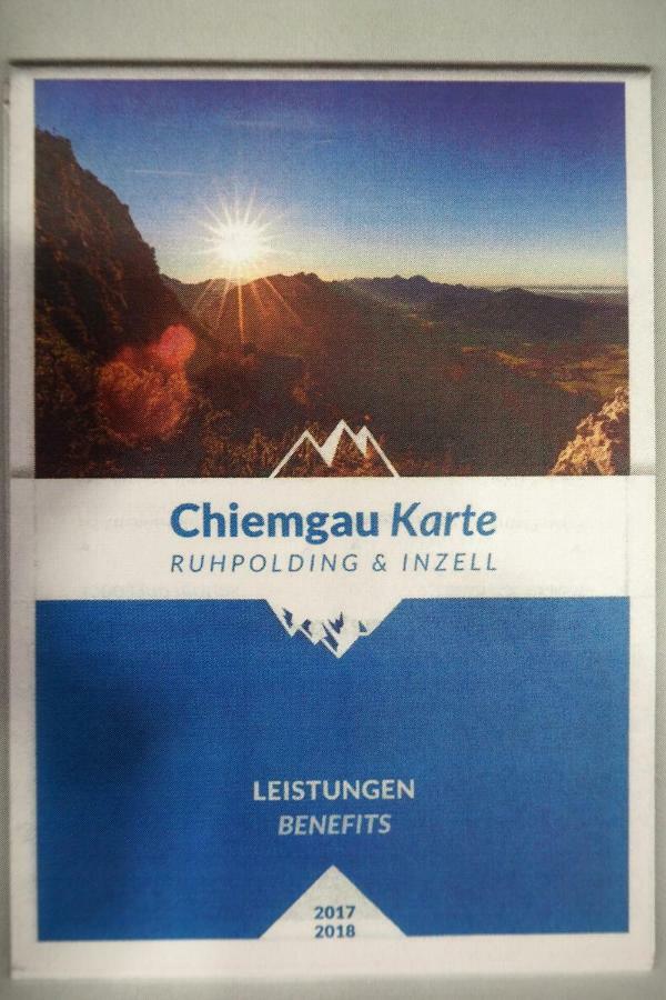 Studio App. 337 Mit Blick Auf Die Berge Inzell Exterior foto